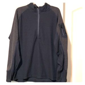 XL Blue 1/4 Lightweight Pullover